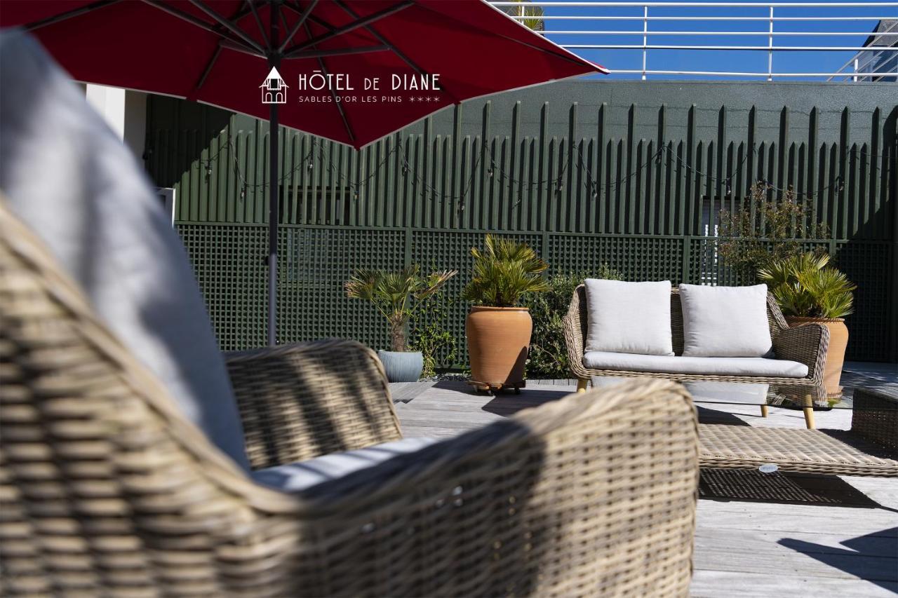 Hotel De Diane Sables-dʼOr-les-Pins Eksteriør billede
