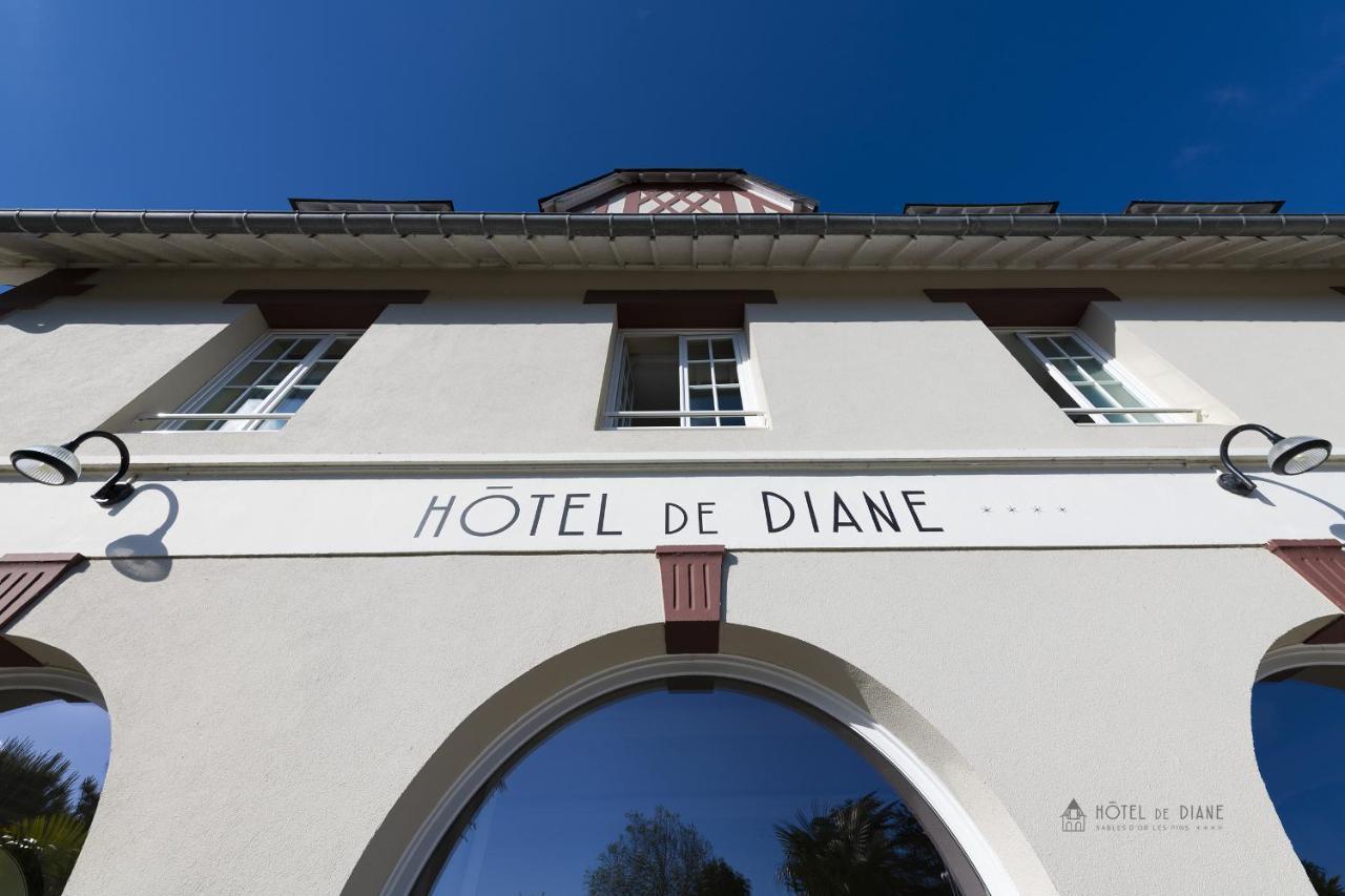 Hotel De Diane Sables-dʼOr-les-Pins Eksteriør billede
