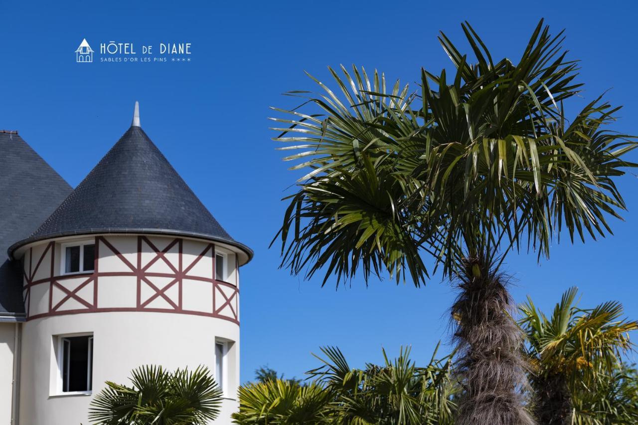 Hotel De Diane Sables-dʼOr-les-Pins Eksteriør billede