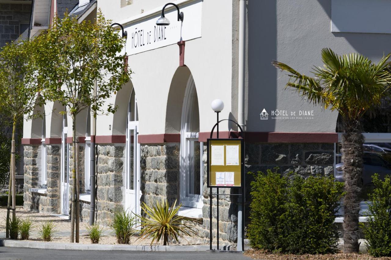 Hotel De Diane Sables-dʼOr-les-Pins Eksteriør billede